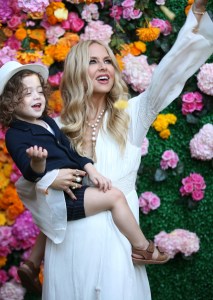 Veuve Clicquot Polo Classic 2016 Rachel Zoe and son Kaius
