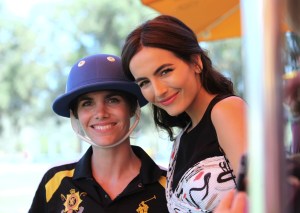 Veuve Clicquot Polo Classic 2016 Delfina Blaquier and Camilla Belle