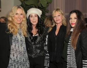 Kilian x Loree Rodkin Dinner Alana Stewart, Cher, Melanie Griffith and Loree Rodkin