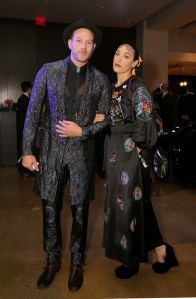 amfAR Inspiration Gala 2016 Johnny Wujek and Mia Moretti