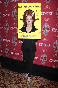 Kathy Griffin Snapchat filter Halloween 2016