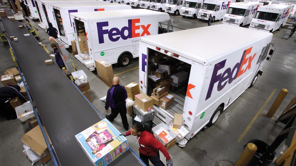 Ground transportation firms like UPS and Fedex are improving delivery service to fast-fashion customers.