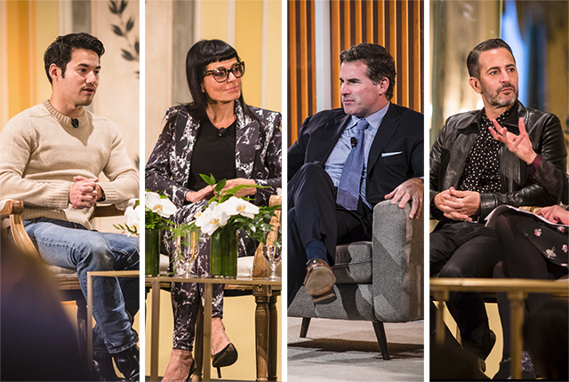 Joseph Altuzarra, Norma Kamali, Kevin Plank and Marc Jacobs