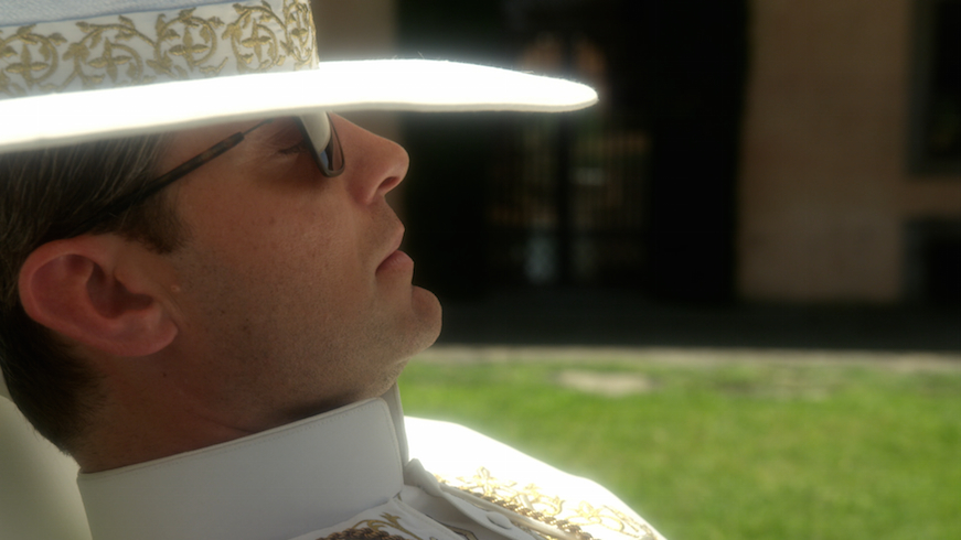 A scene from "The Young Pope" Giorgio Armani