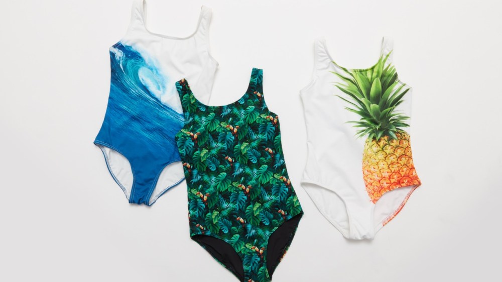 Onia girls' swimwear collection.