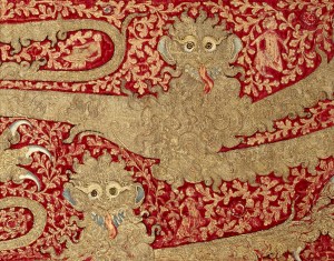 V&A medieval embroidery show.