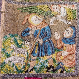 V&A medieval embroidery show