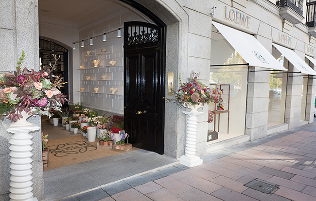 The Casa Loewe store in Madrid, Spain.