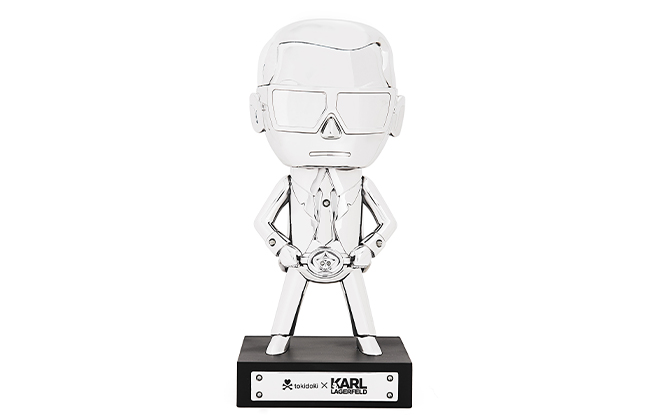 Chrome limited edition Tokidoki of Karl Lagerfeld