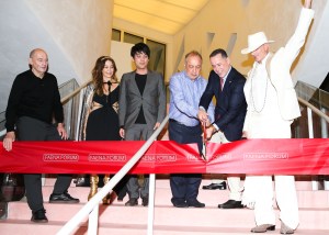 Rem Koolhaas, Ximena Caminos, Shohei Shigematsu, Len Blavatnik, Phillip Levine, and Alan Faena