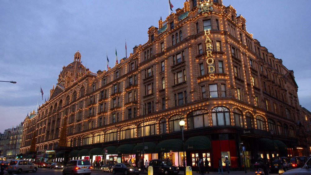 The Harrods store in London