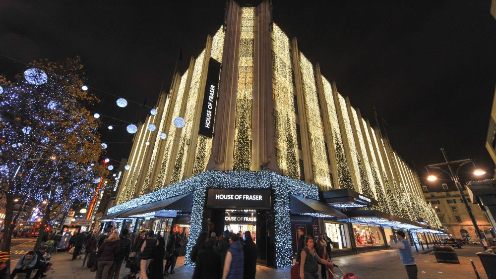 House of Fraser's Oxford Street store
