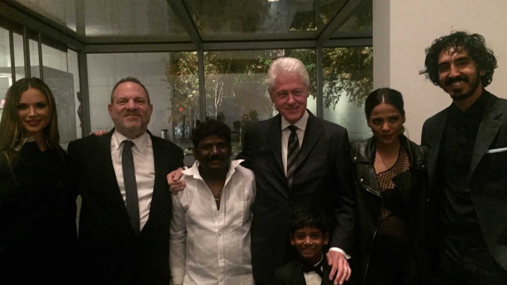 Bill Clinton Makes First Post-Election Appearance at 'Lion' Premiere