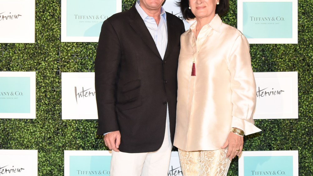 Eric Thevenet and Paloma Picasso