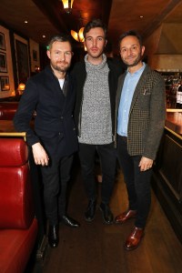 Daniel Kearns, Tom Hughes and Jeremy Langmead