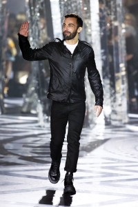 Nicolas Ghesquière on Louis Vuitton’s fall runway.