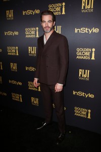 HFPA and InStyle Miss Golden Globe 2017 party Chris Pine