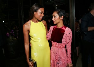 HFPA and InStyle Miss Golden Globe 2017 party Naomie Harris and Ruth Negga