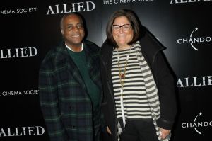 Jeffrey Banks and Fern Mallis Allied Premiere