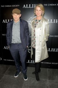 Simon McBurney and costume designer Joanna Johston Allied