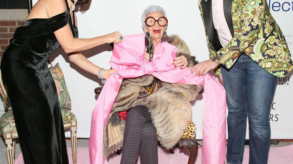 Iris Apfel and Designers Celebrate Holiday House