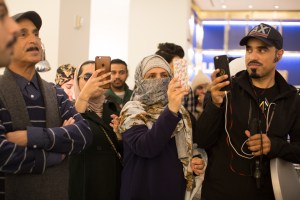 The scene at Al-Sabah’s fragrance line launched at Bergdorf’s.