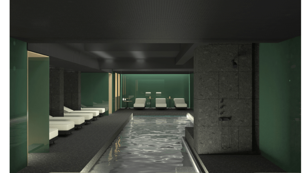 A rendering of Ceresio 7 Gym&Spa