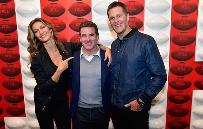 Gisele Bündchen, Tom Brady Hit Boston for Under Armour