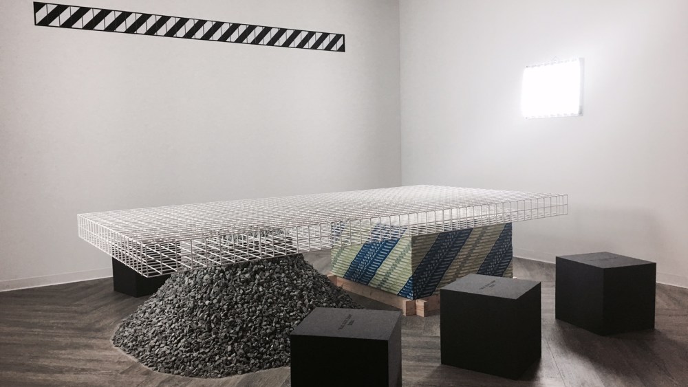 Off-White founder Virgil Abloh's furniture collection.