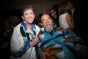 Beth Dewoody and Chuck Close