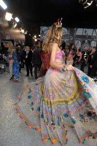 Exclusive backstage pictures from the 2016 Victoria's Secret fashion show in Paris.
