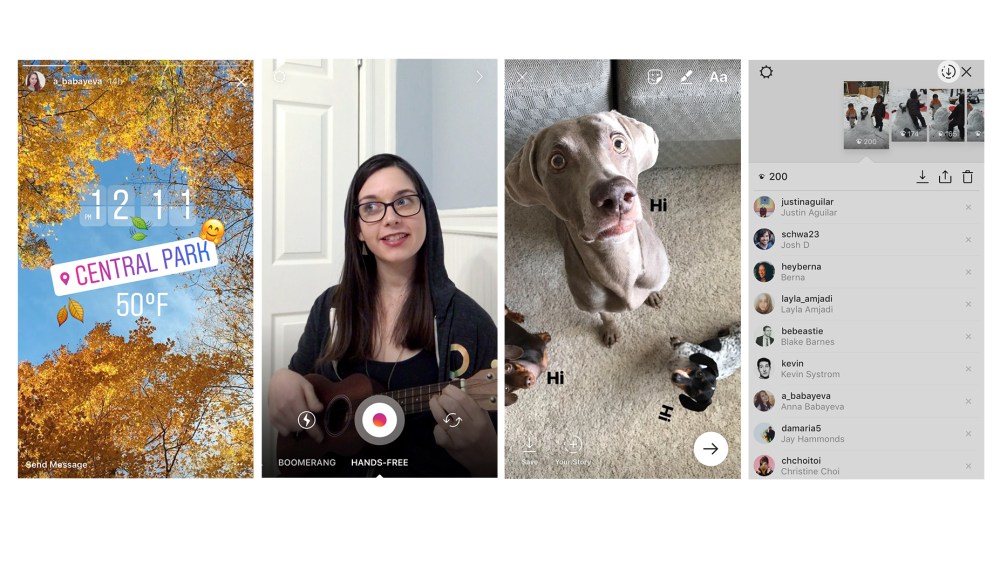 Instagram Stories get more embellishments and a "save" option.