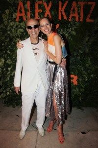 Alex Katz and Karolina Kurkova