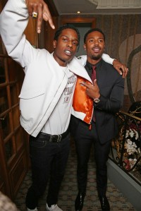 Asap Rocky and Michael B. Jordan