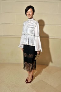 Gwei Lun-Mei Chanel Métiers d’Art Show at the Ritz Paris