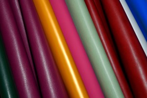 Polyurethane-coated skins by Chiorino Technology.