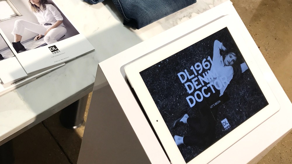 DL1961 Denim Doctor digital kiosk