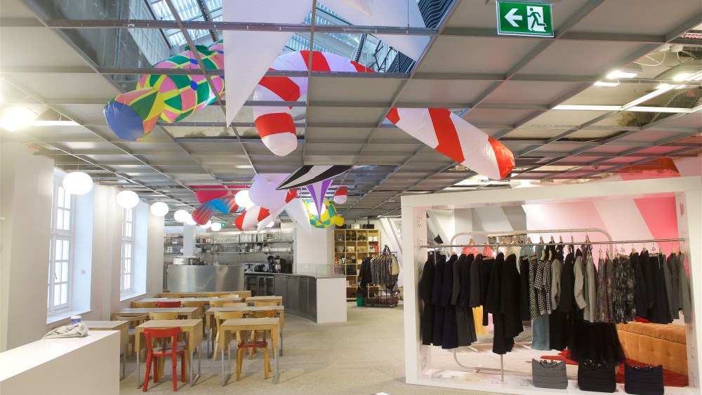 London’s Dover Street Market Befriends Gentle Giants for Holiday