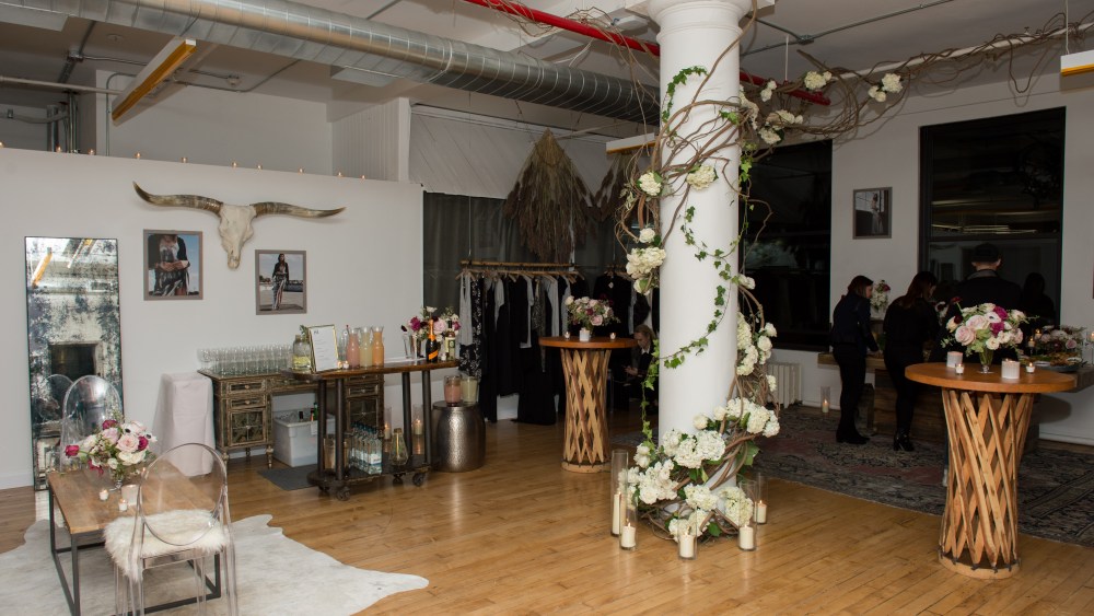 A look at the new Haute Hippie showroom.