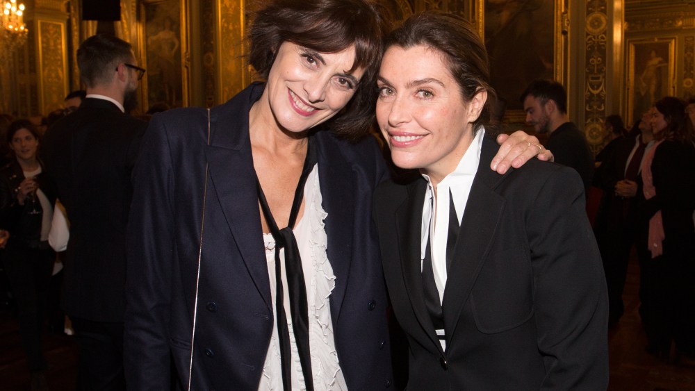 Inès de la Fressange and Daphné Roulier