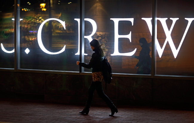 J. Crew window