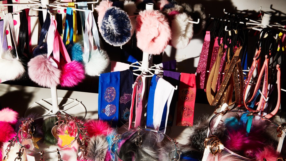 Accessories in the Bani Lynn pop-up space.
