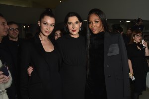 Bella Hadid, Marina Abramovic and Noami Campbell