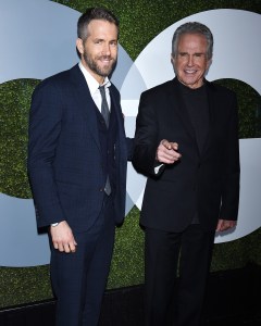 Ryan Reynolds and Warren Beatty GQ Men of the Year 2016 Arrivals