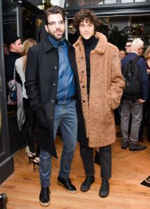 Zachary Quinto and Miles McMillan