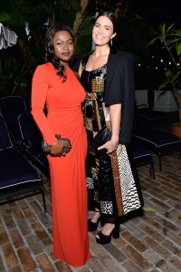 Yetide Badaki and Mandy Moore ELLE's Annual Women In Television Celebration 2017