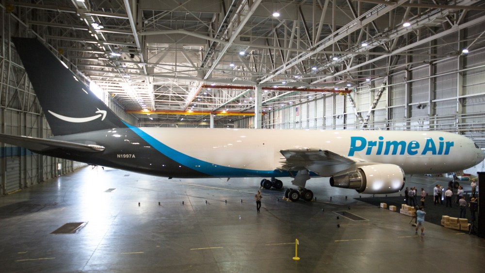 Amazon One cargo plane