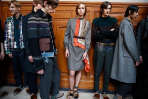 Backstage at Kolor Men's Fall 2017