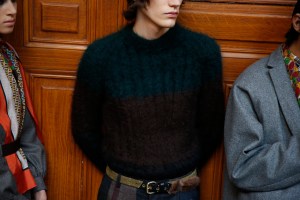 Backstage at Kolor Men's Fall 2017