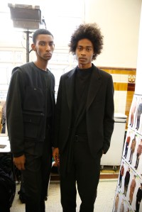 Backstage at Lemaire Men's Fall 2017